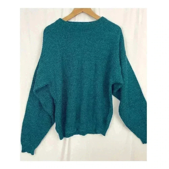 VTG JJ Cochran Men's Knit Sweater Top XL 80s Casual MADE IN USA - Picture 2 of 7